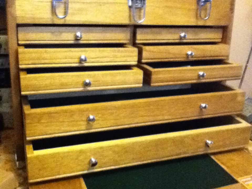 Harbor Freight Eight Drawer Wood Tool Chest (very pic heavy)